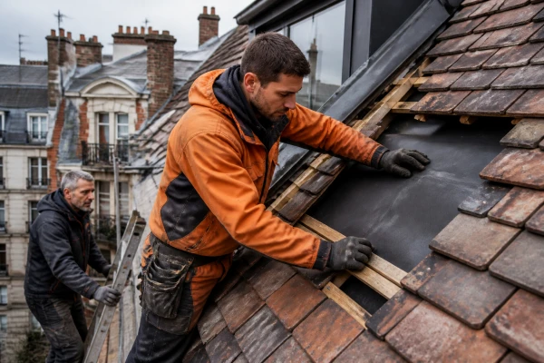 Dépannage toiture urgent Nantes